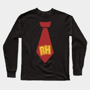 Retro Hero Tie Long Sleeve T-Shirt